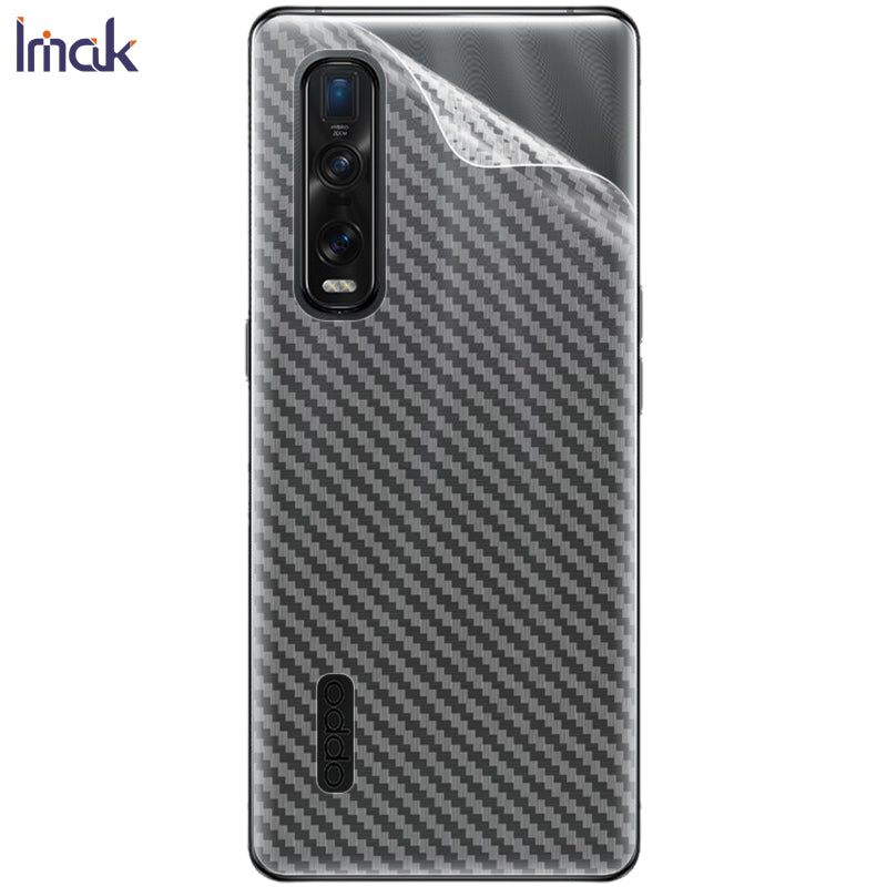 Chránič zad IMAK Carbon Fiber Texture Soft PVC pro Oppo Find X2 Pro Chránič zad IMAK Carbon Fiber Texture Soft PVC pro Oppo Find X2 Pro